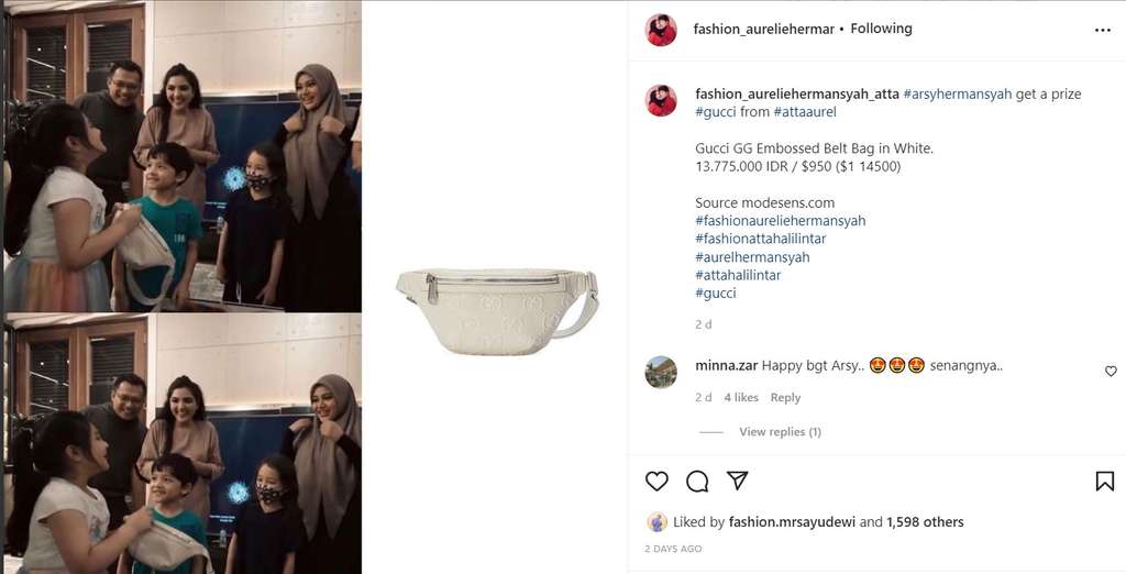 Tas Gucci Arsy