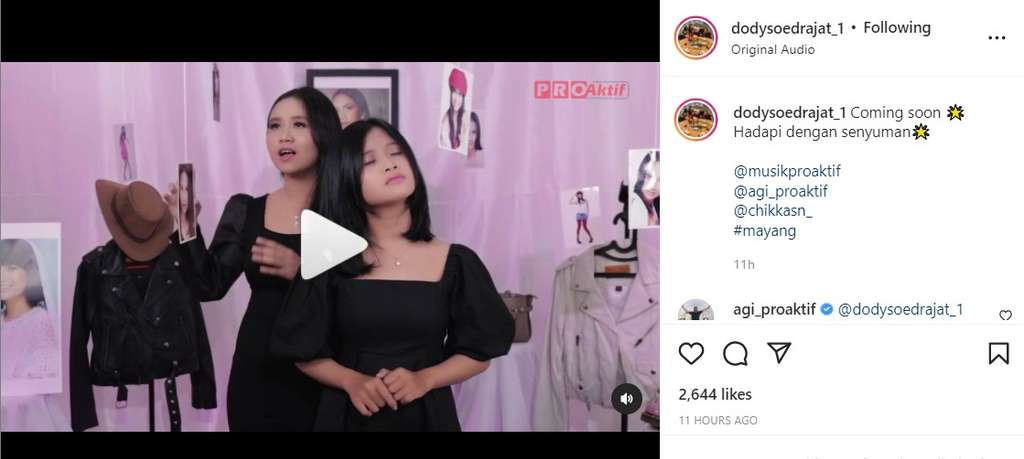 Cover Mayang dan Chika adik Vanessa Angel