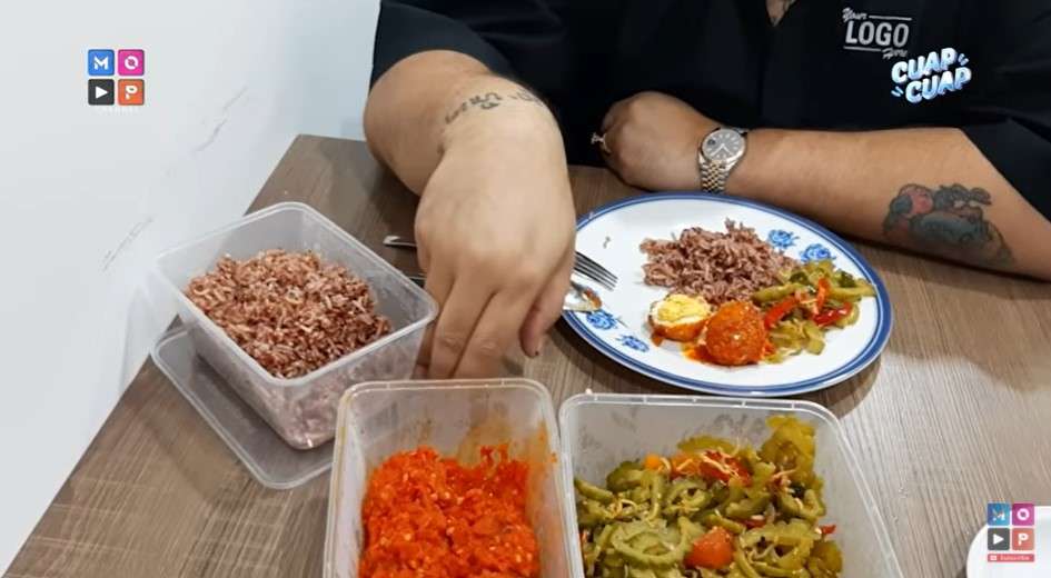 Menu makan Ivan Gunawan