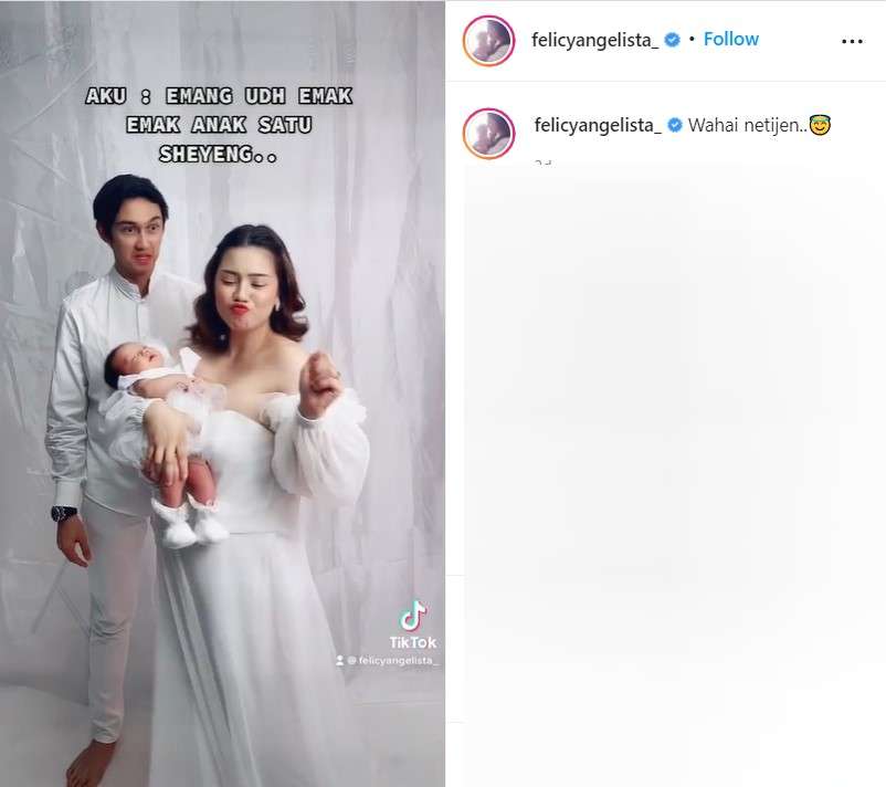 Unggahan Felicy Angelista