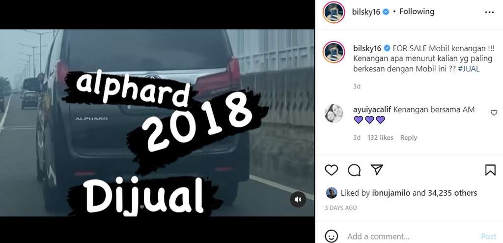 Mobil Billy Syahputra