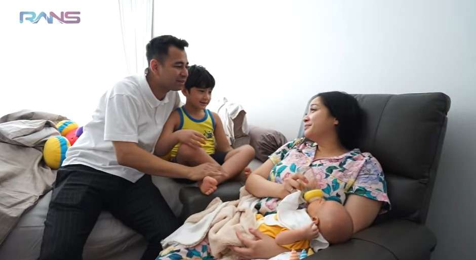 Rafathar bersama Gigi Raffi Ahmad dan Rayyanza