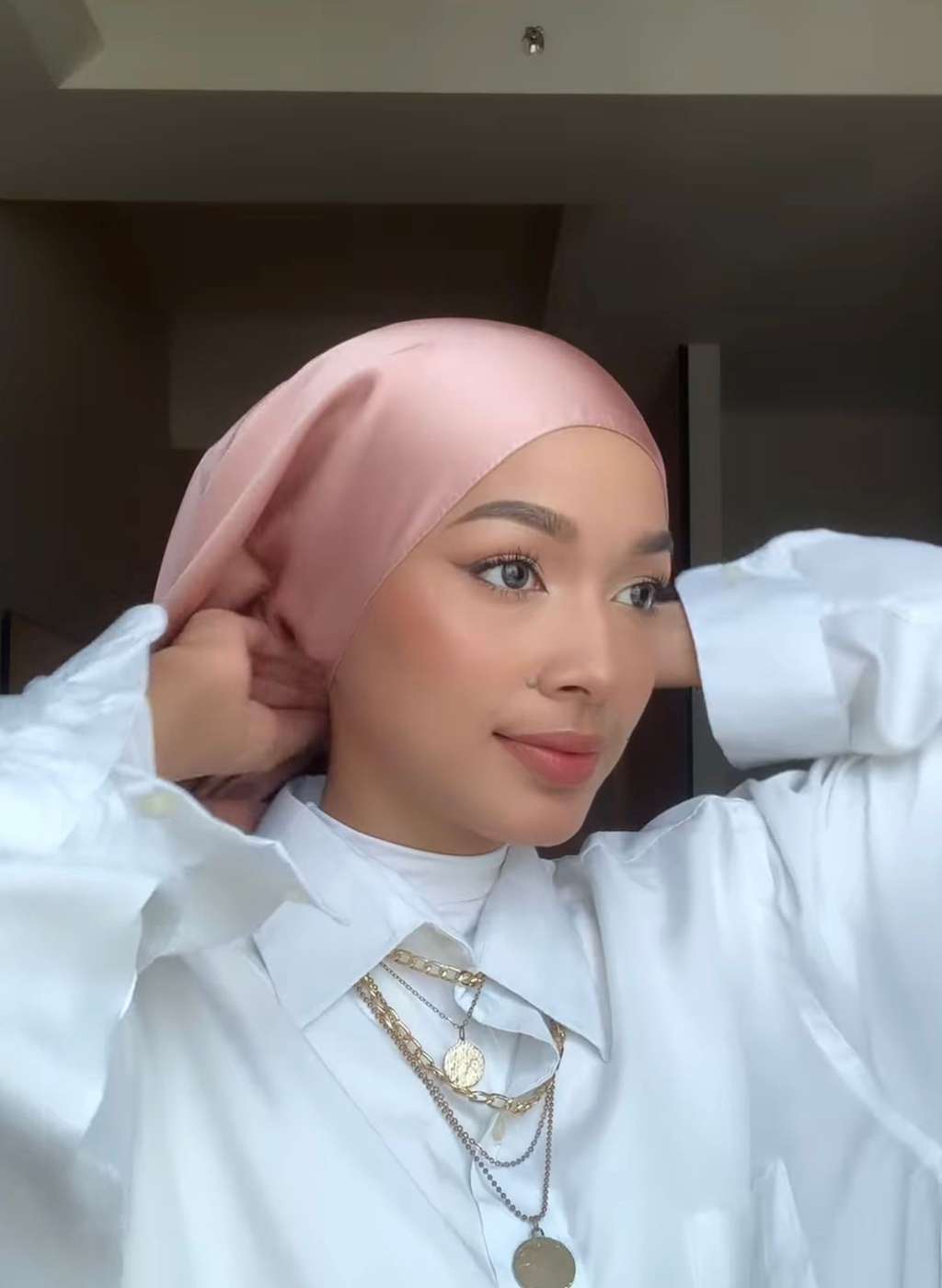 Pashmina satin