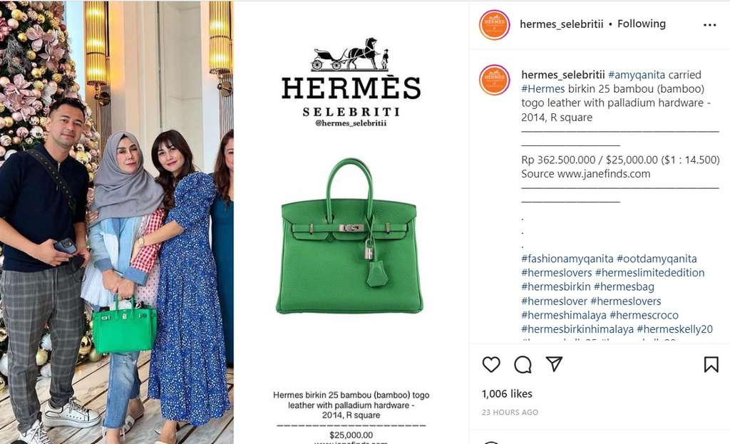 Tas Hermes Mama Amy