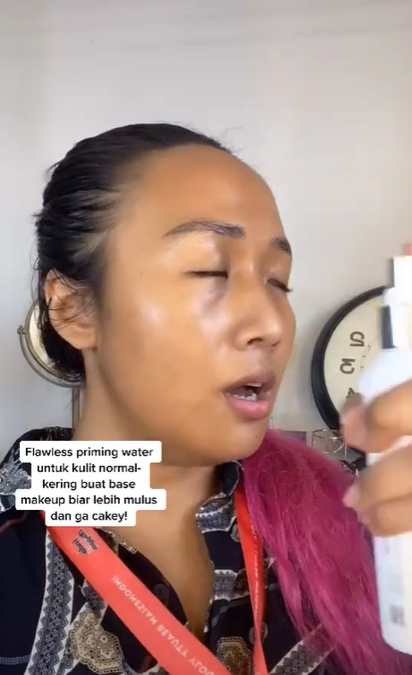 Memakai Priming Water