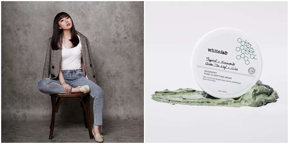 Whitelab mendapatkan penghargaan Best Face Mask untuk produk Mugwort Pore Clarifying Mask