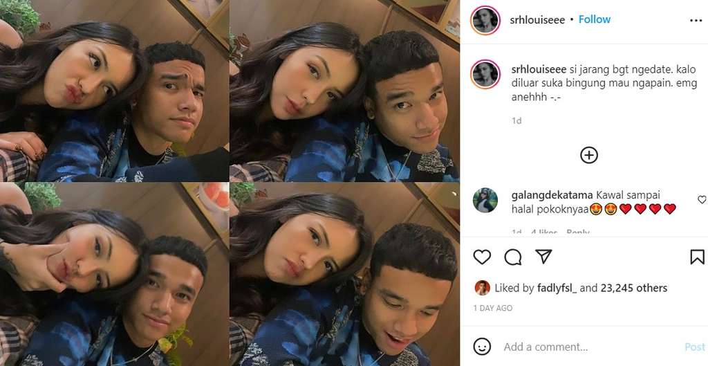 Pacar Fadly adik Bibi Andriansyah Pacar Fadly adik Bibi Andriansyah