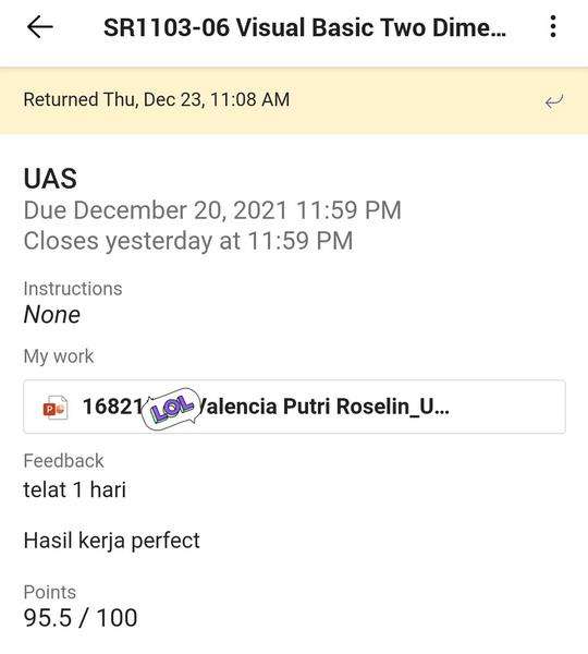 Tugas gambar nirmana hasilnya terlalu sempurna, dosen sampai curiga.