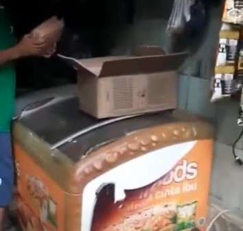 Kebakaran di Pasar Kroya