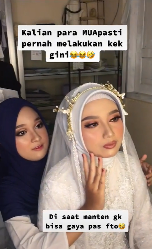 Perjuangan MUA Dapatkan Foto Pengantin yang Sempurna