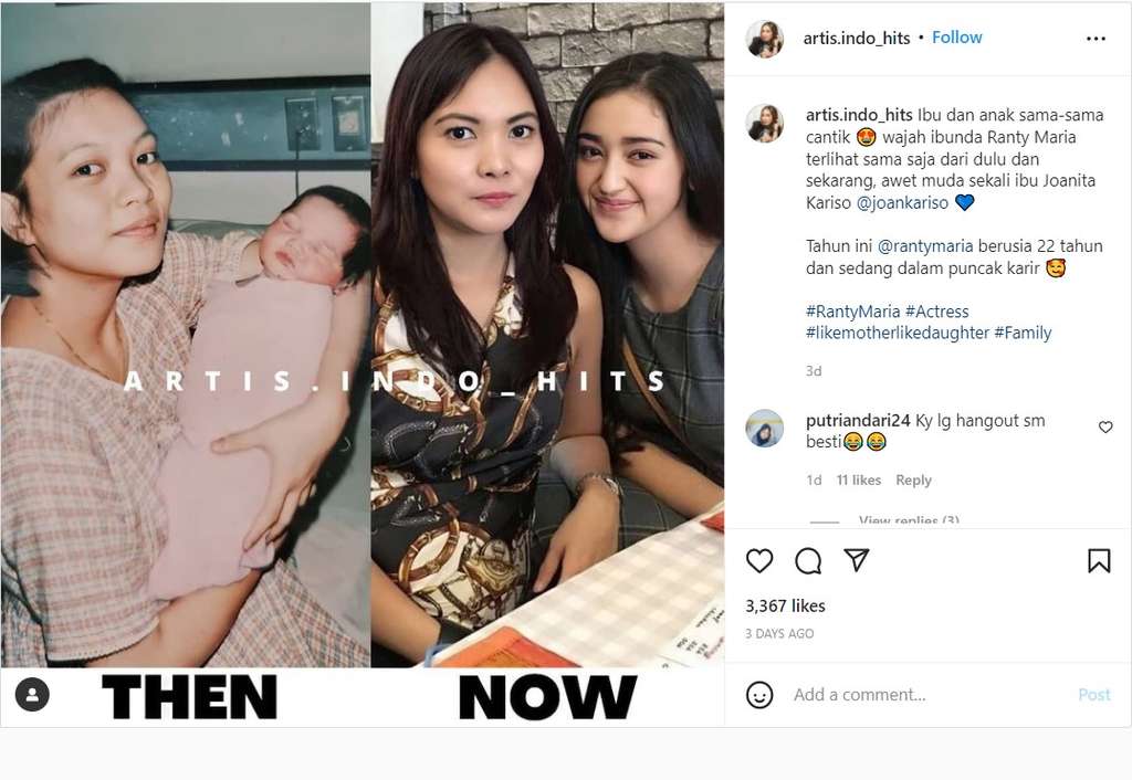 Ranty Maria dan mamanya