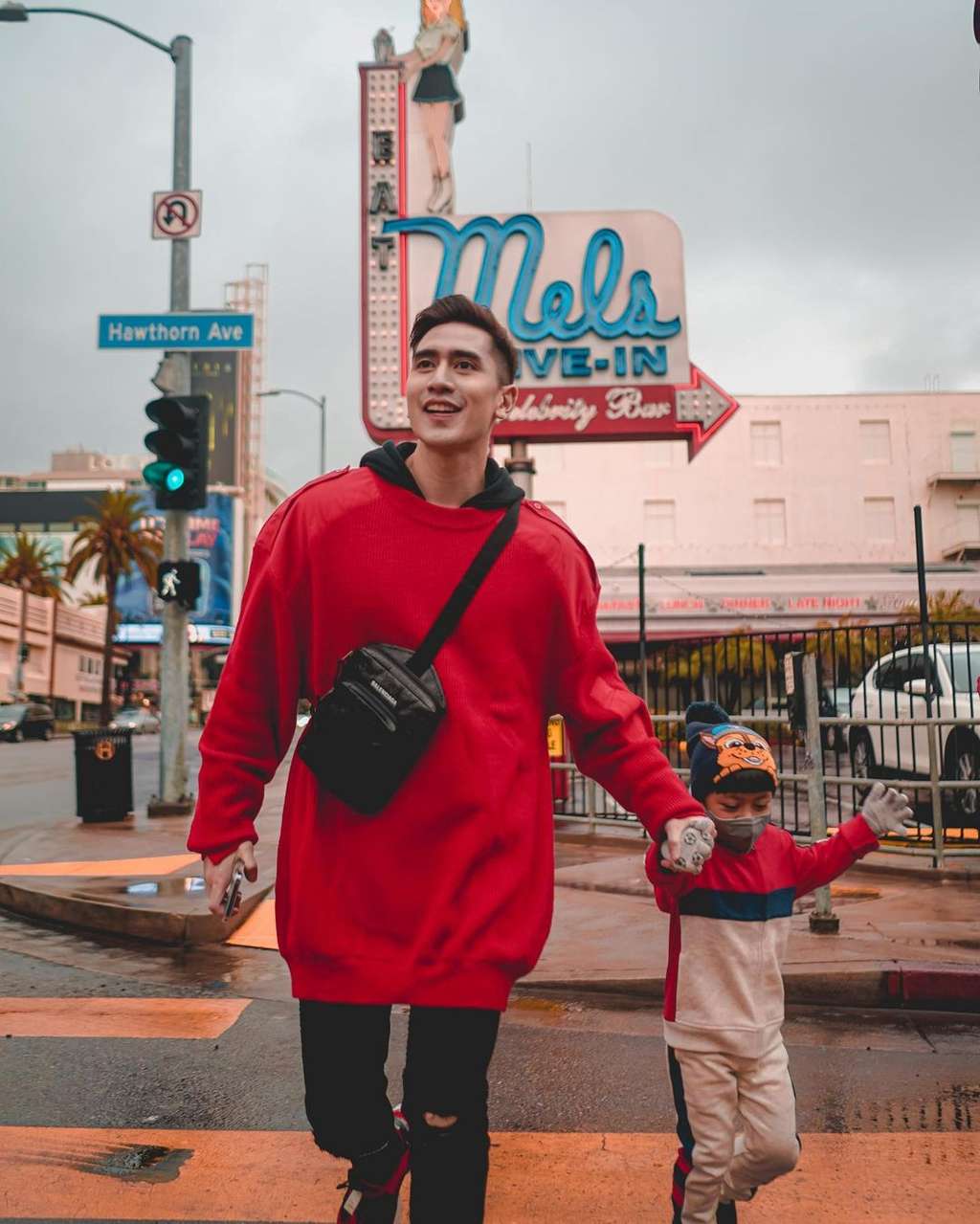 Verrell Bramasta dan adiknya