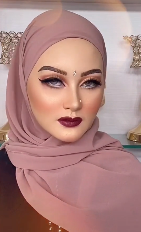 Hasil Makeup Pengantin Ala India