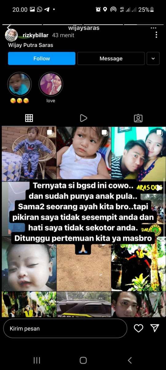 Unggahan Rizky Billar