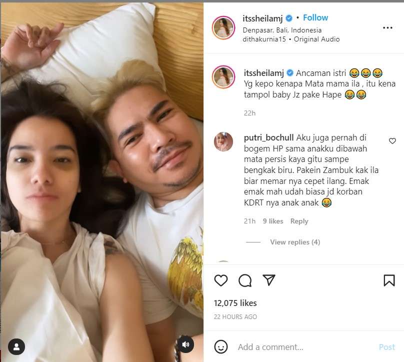 Unggahan Sheila Marcia