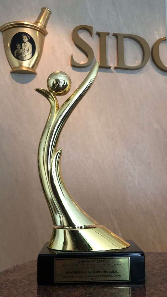 Kado Akhir Tahun, Sido Muncul Berhasil Pertahankan Penghargaan Proper Emas dari Kementerian Lingkung