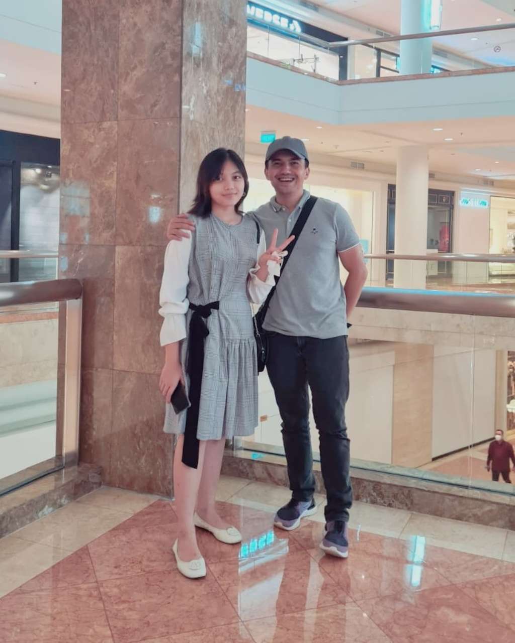 Sahrul Gunawan dan Putrinya