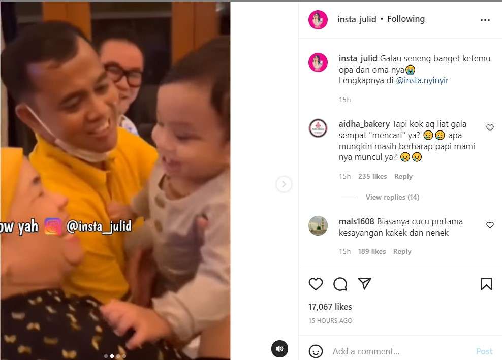 Gala Sky bertemu Faisal dan Dewi Gala Sky bertemu Faisal dan Dewi