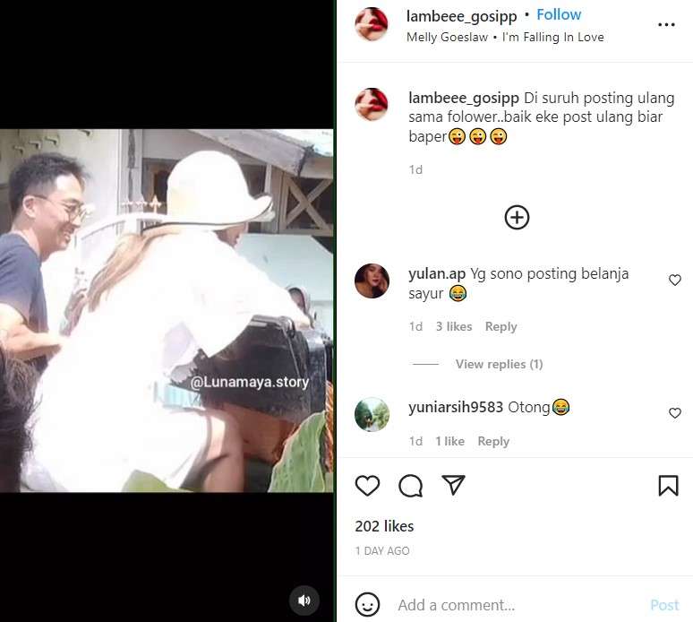 Luna Maya dan Hajimu pria asal Jepang