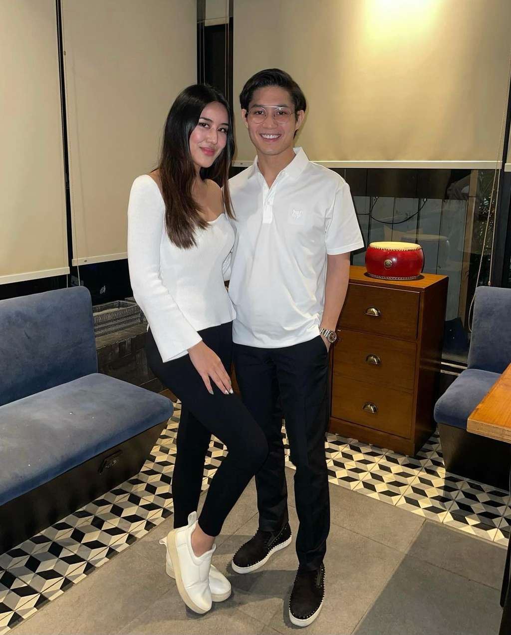 Rassya dan pacarnya Cleanth