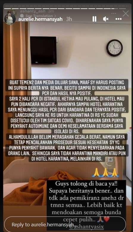 Komentar Aurel Hermansyah