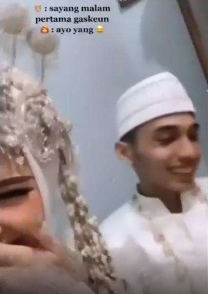 Pengantin baru ajak 'gaskeun' tapi endingnya ngakak.