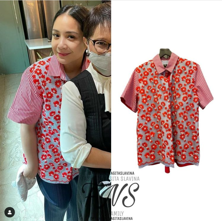 Instagram @fashion_nagitaslavina Instagram @fashion_nagitaslavina