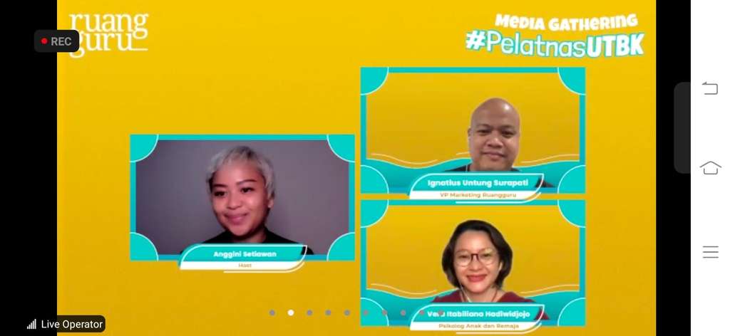 Peluncuran #PelatnasUTBK, Program Holistik Persiapan UTBK