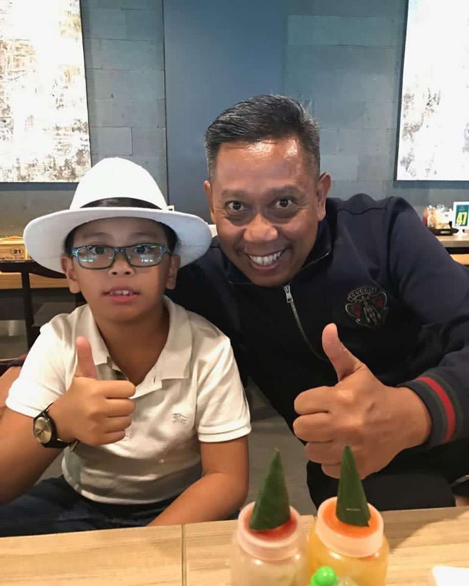 Tukul Arwana dan putranya