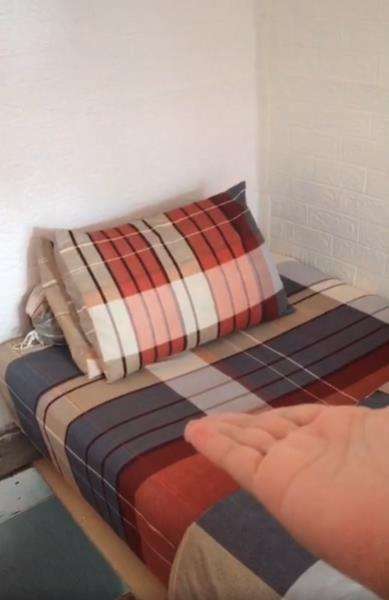 Desain kamar tidur unik ini malah bikin netizen jantungan.