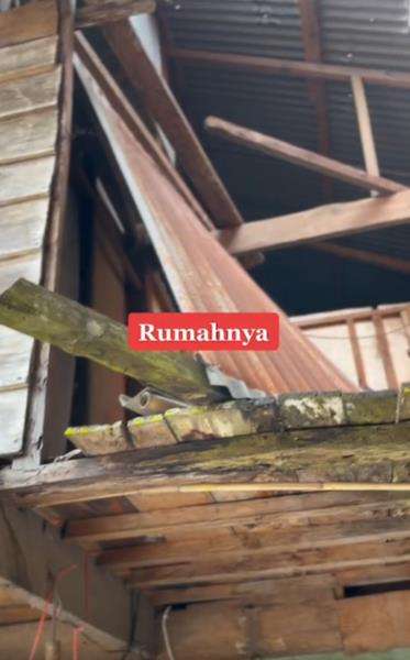 Pamer gaya hidup hedon tapi tinggal di rumah reyot.