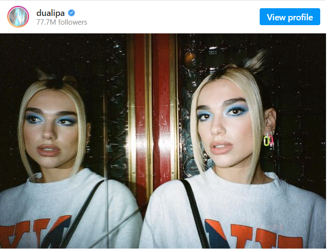 Instagram @dualipa