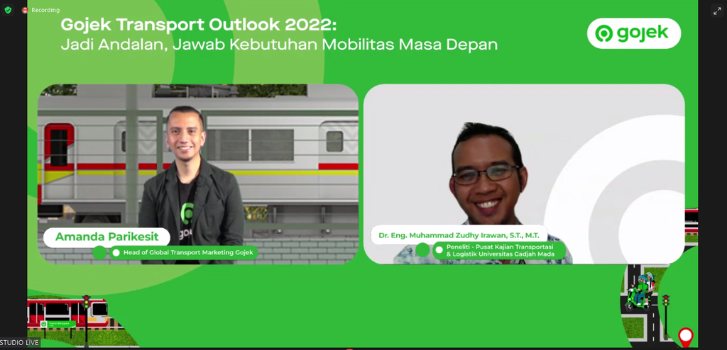 Konferensi pers GOJEK