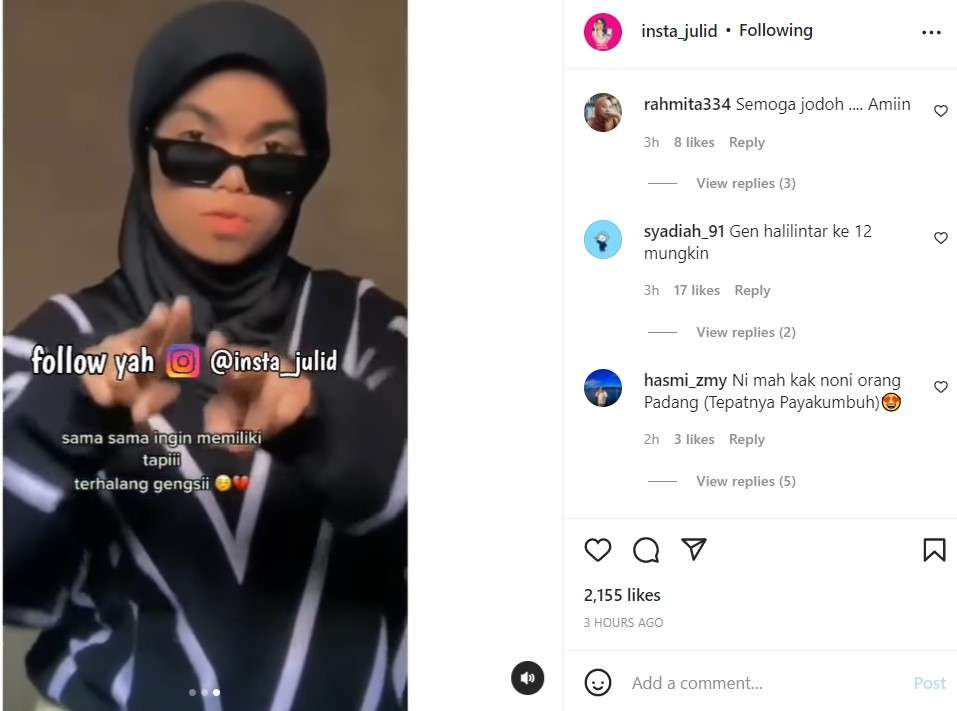 Wanita mirip Thariq Halilintar