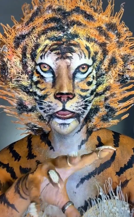 TikTokers Buat 8 Makeup Karakter