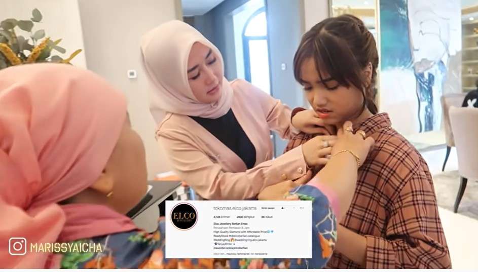 Kalung Fuji dari Icha