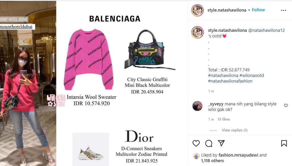 OOTD Natasha Wilona