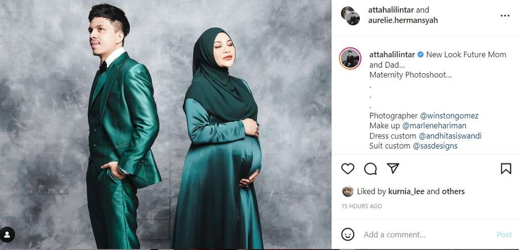 Atta Halilintar dan Aurel Hermansyah