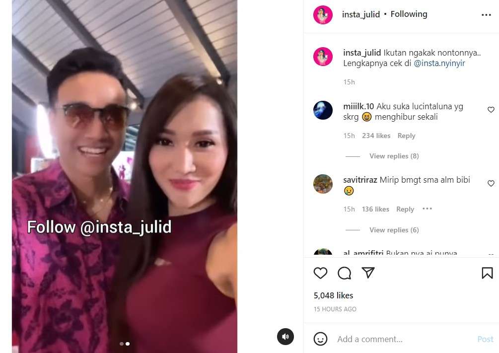 Lucinta Luna dan Fadly