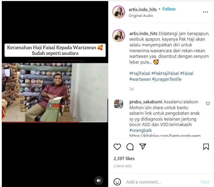 Sikap Faisal ke awak media