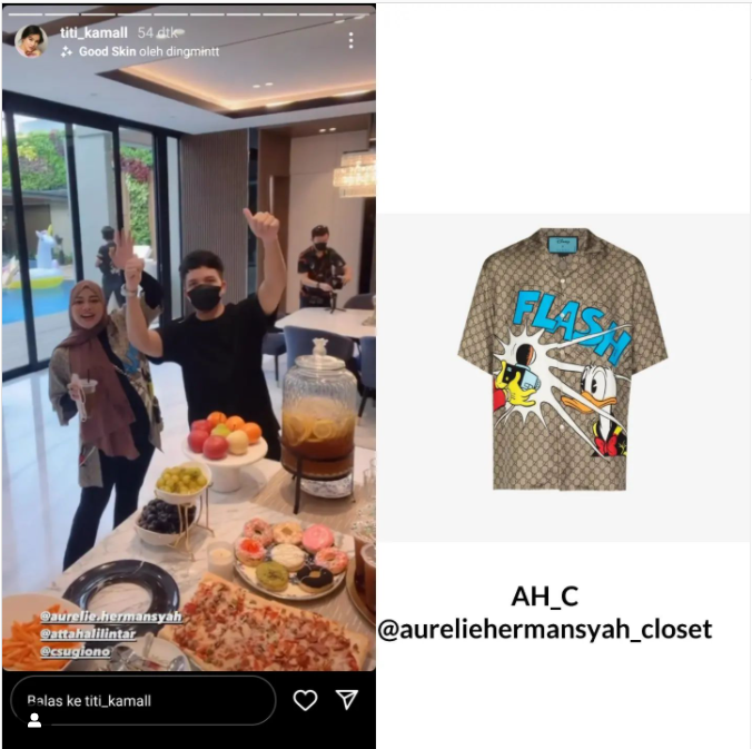 instagram @aureliehermansyah_closet instagram @aureliehermansyah_closet