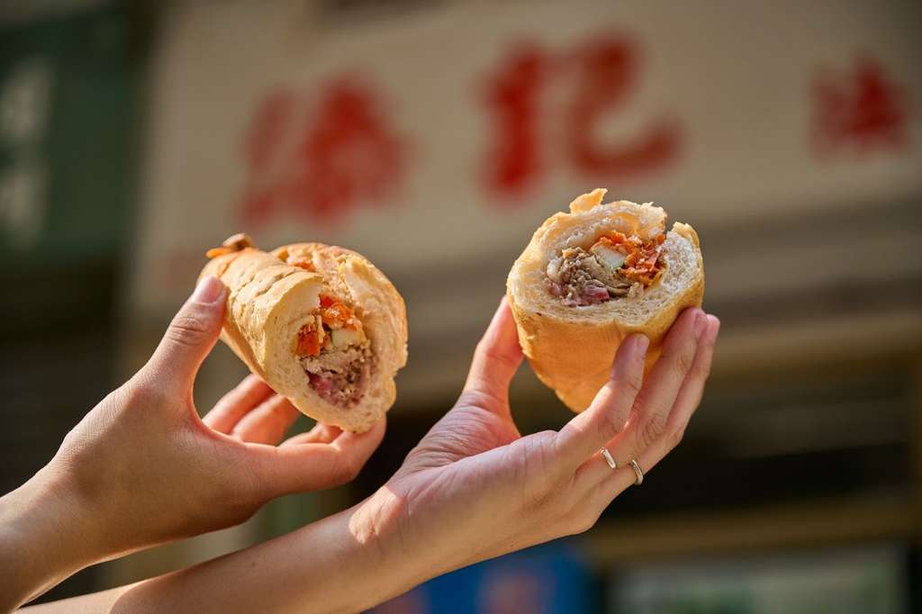Bahn Mi Sandwich yang bisa kamu didapatkan di Tim Kee berlokasi di Ferry Point