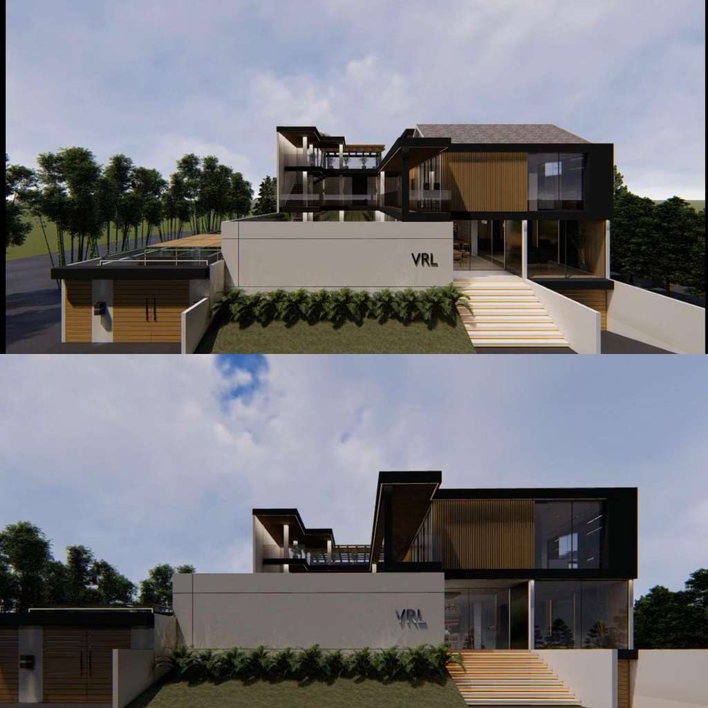 Desain rumah Verrel di Jakarta