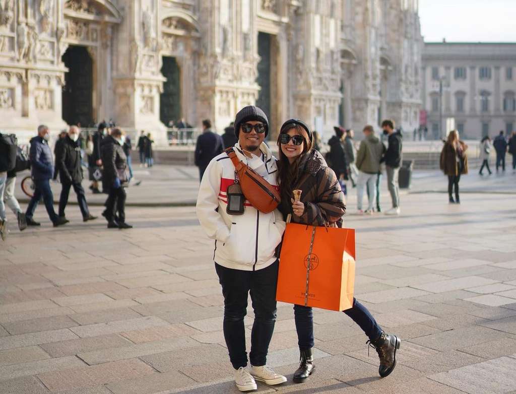 Nisya Ahmad dan suami Andika Rosadi
