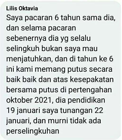 SatPol PP menangis ditinggal tunangan mantan pacarnya.