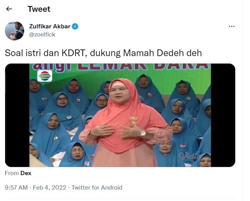 Ceramah mama Dedeh