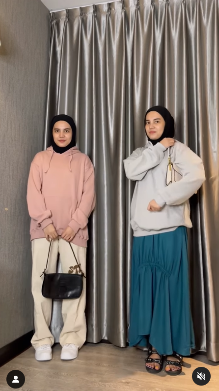 Fashion hijab hoodie