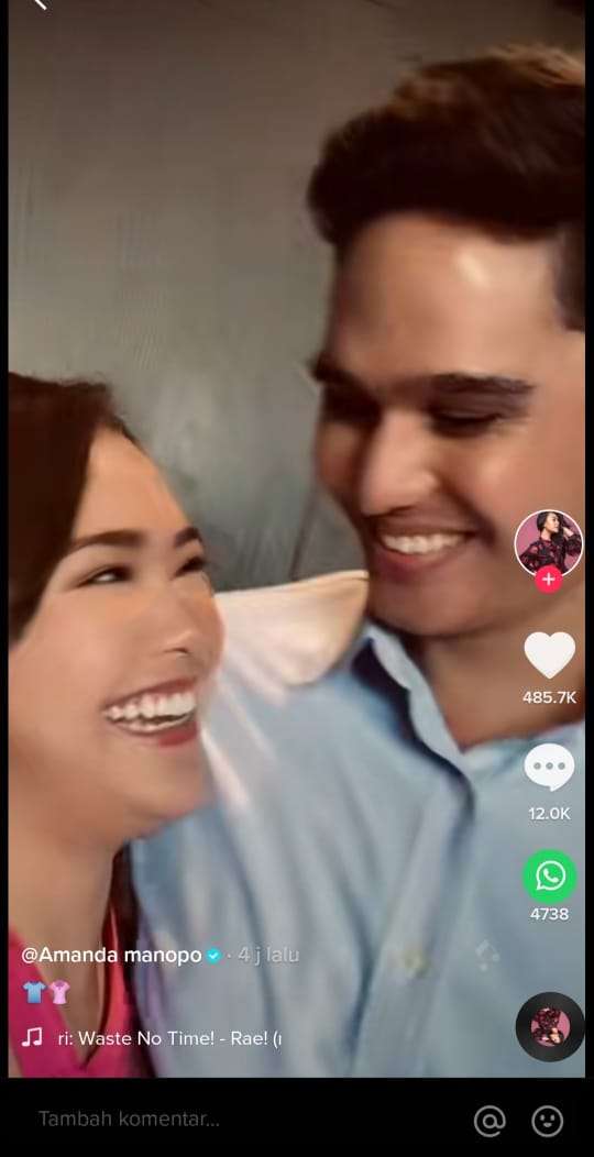 Amanda Manopo dan Mischa Chandrawinata