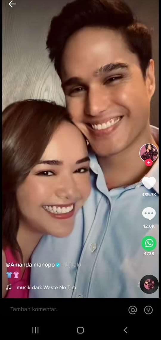 Amanda Manopo dan Mischa Chandrawinata