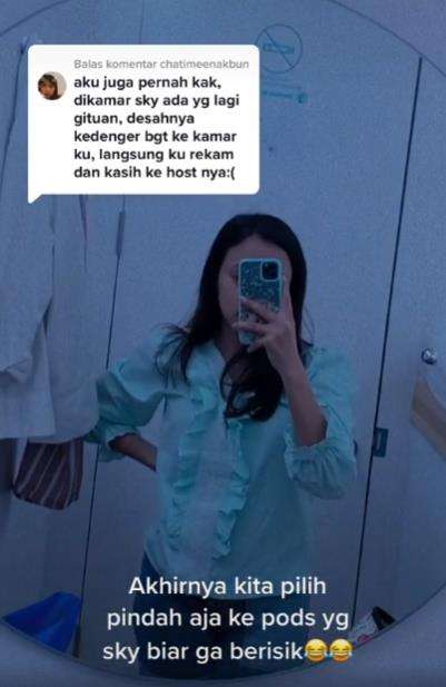 Menginap di hotel kapsul.
